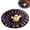 A, variant on Halloween 3D Optical Illusion Round Rug, 60cm Spooky Ghost Vortex Carpet for Bedroom and Living Room