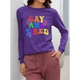 thumbnail image 2 of Colorful Lgbtq Pride Tee Long Sleeve Women's, 2 of 4