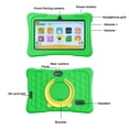 thumbnail image 7 of Kids Tablet, 7 inch Android 15 Tablet for Kids, 8GB+32GB 1TB Expand, Quad-Core Toddler Tablets with Shockproof Case, BT5.0, WiFi 5, Parental Control, Games, Dual Camera, 7 of 7
