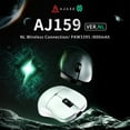 thumbnail image 2 of Ajazz AJ159 NL P New NearLink Edition Gaming Mouse Original Phase PAW3395 Ultra Long Life 800mAh Battery White, 2 of 4