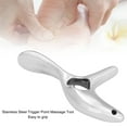 thumbnail image 3 of Sport Stainless Steel Manual Acupressure Pen, Acupressure Massage Stick, Trigger Point Massage Tool, Deep Tissue Massage Versatile Reflexology Tool, for Relaxing Deep Tissue, 3 of 7