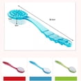 thumbnail image 4 of Long Handled Bath Shower Back Brush PET Body Scrubber PS Plastic Massager Skin Cleaning Tool, 4 of 9
