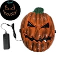thumbnail image 3 of Pompotops LEDPumpkin StyleMelting Face Adult Costume Halloween Scary, 3 of 4