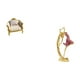 thumbnail image 5 of Sofá De Madera En Miniatura Y Estatua De Bailarina De Ballet, Figura De Resina, Artesanía, Muebles De Simulación Para Casa De Muñecas Y Decoración Del Hogar., 5 of 8