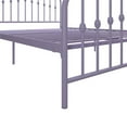 Novogratz Bushwick Metal Platform Bed Frame with Headboard, Queen