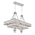 thumbnail image 1 of CWI Lighting Shalia 16 Lustre Îlot Léger avec Finition Chromée, 1 of 6