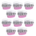 thumbnail image 1 of 10 moldes para pasteles de aluminio con forma de corazón y tapas, prácticos para hornear pasteles y magdalenas., 1 of 7