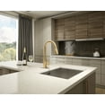 thumbnail image 2 of Sereno Single-Handle Pull-Down Sprayer Kitchen Faucet in Brushed Bronze (1.5 GPM), 2 of 2