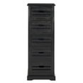 thumbnail image 3 of 5-Drawer Storage Unit in Black Finish, 3 of 3