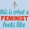 thumbnail image 2 of CafePress - Feminist Looks Like Infant Bodysuit - Baby Light Bodysuit, Size Newborn - 24 Months, 2 of 4