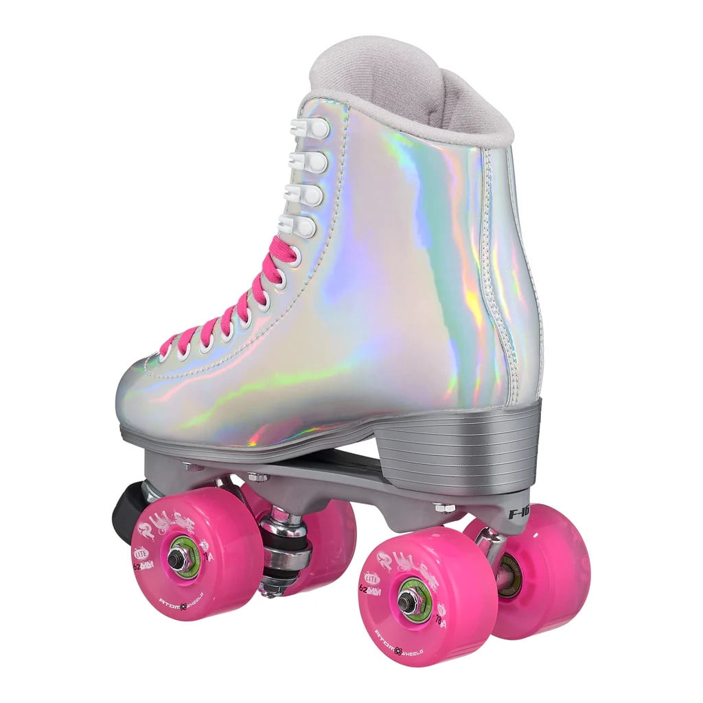 Atom Quad Outdoor Roller Skates - Evo Nylon Women's Outdoor Package (Hologram)