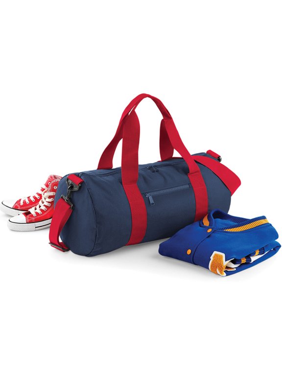 Plain Varsity Barrel/Duffel Bag (20 Liters)