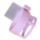 thumbnail image 4 of Cateissary Soporte para secador de pelo para baño Soporte de pared ABS Soporte de montaje adhesivo resistente Estante de almacenamiento para Juegos de accesorios de baño violeta, 4 of 5
