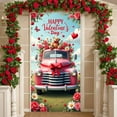 thumbnail image 3 of Teddy Bear Love Banner Heart-shaped Romantic Display Flower Bouquet Red Teddy Bear Backdrop for Valentine's Day Wedding Anniversary, 3 of 9