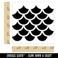 thumbnail image 2 of Mermaid Dragon Fish Scales for Seamless Pattern Square Rubber Stamp Stamping Scrapbooking Crafting - Small 1.25in, 2 of 7