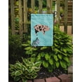 thumbnail image 2 of Carolines Treasures BB8109GF Mini Miniature Pig Blue Check Flag Garden Size, 2 of 3