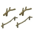 thumbnail image 1 of 4Pcs Branche en Forme de Poignées Armoire Décorative Boutons Accessoires de Meubles, 1 of 9