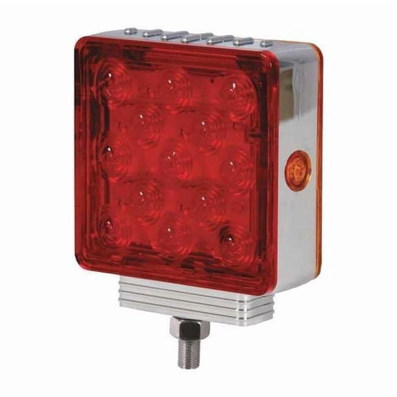 Maxxima Spot Light,1-51/64" D,LED,Amber/Red M42361R/Y-A
