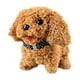thumbnail image 1 of perro electrónico para mascotas, interactivas de aprendizaje , juguete de perro de peluche para niños, juguetes, regalos de caniche, 1 of 8