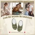 thumbnail image 7 of Yiaed Green Snake Print Slippers Fuzzy Warm Cozy Slippers Non Slip House Slippers For Indoor Outdoor Slippers House Slippers-39/40, 7 of 7