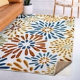 thumbnail image 4 of Beam Indoor/Outdoor Polypropylene Fabric Multi-Color Area Rug 8x10 ft & Rug Pad, 4 of 18