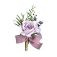 thumbnail image 3 of Ramillete de flores para muñeca, pulsera con flor en el ojal, suministros artesanales, ramo de novia y para fiesta de bienvenida y boda Estilo A, 3 of 9