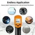thumbnail image 6 of Crazyview Digital Infrared Thermometer, No Touch Digital Laser Temperature Gun for Cooking/BBQ/Meat, For gifts, 6 of 9