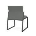 thumbnail image 5 of Fauteuil d'Invité Sans Accoudoirs pour Réception Gansett / Acier Charbon / Gris Pâle, 5 of 5