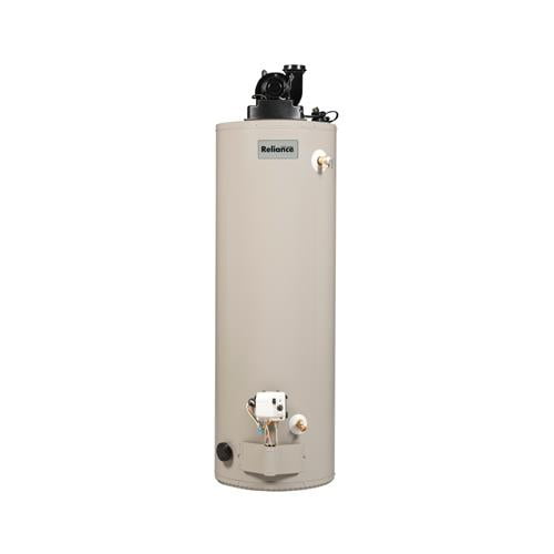 Reliance Water Heater LP 40 gal. 681/2 in. H x 27 1/8 in. L x 20 in. W