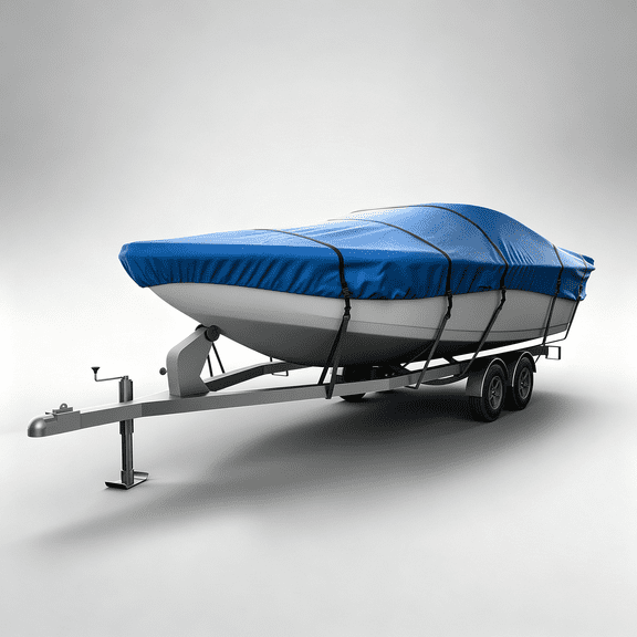RIONIMA Universal Boat Cover, Waterproof All Weather Protection, Fits 14'-16'L x 90"W (beam) All Weather Protection boat cover