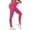 Hot Pink, variant on LOVZFMLL Yoga Leggings for Women High Waisted Butt Lifting Athletic Workout Pants for Gym Running Cycling with Four Pockets Green S