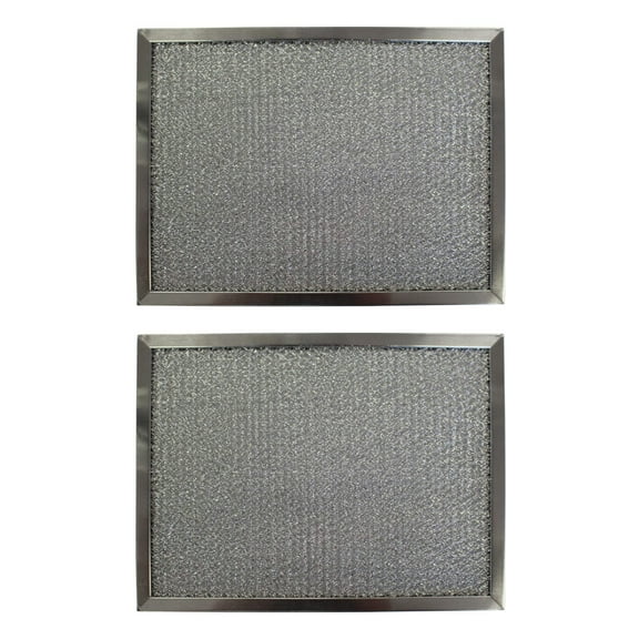 Filter Everything Replacement Filters Compatible With Nutone RHP0805 Aluminum Filters - 8-7/16 x 11-1/4 x 3/8 (2-Pack)