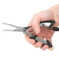 thumbnail image 4 of Fishing Plier, Lanyard Rope Fishing Hook Remover  for Rope Cutter, 4 of 7