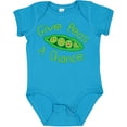 thumbnail image 3 of Inktastic Give Peas a Chance. Boys or Girls Baby Bodysuit, 3 of 5