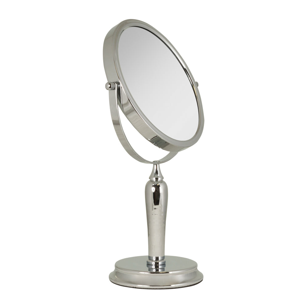 Zadro Anaheim 8.75” Round NonLighted Makeup Mirror 5X 1X Magnifying