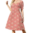 thumbnail image 2 of shrimp Sleeveless Dress Female clothing long sleeve dresses, 2 of 7