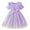 Glisme1209-Light Purple, variant on Glisme Fashion Girls Dresses Size 3-4 Y Bowknot Dress With Gradient Mesh Skirt Summer Short Sleeve Party Dress Light Blue Sundress For Girl