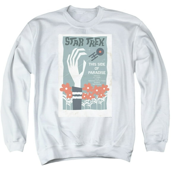 Star Trek Tos Episode 24 Adult Crewneck Sweatshirt White