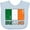 AE-Light Blue, variant on Inktastic Ireland Flag Boys or Girls Baby Bib