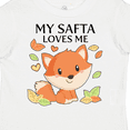 thumbnail image 4 of Inktastic My Safta Loves Me- little fox Boys or Girls Toddler T-Shirt, 4 of 5
