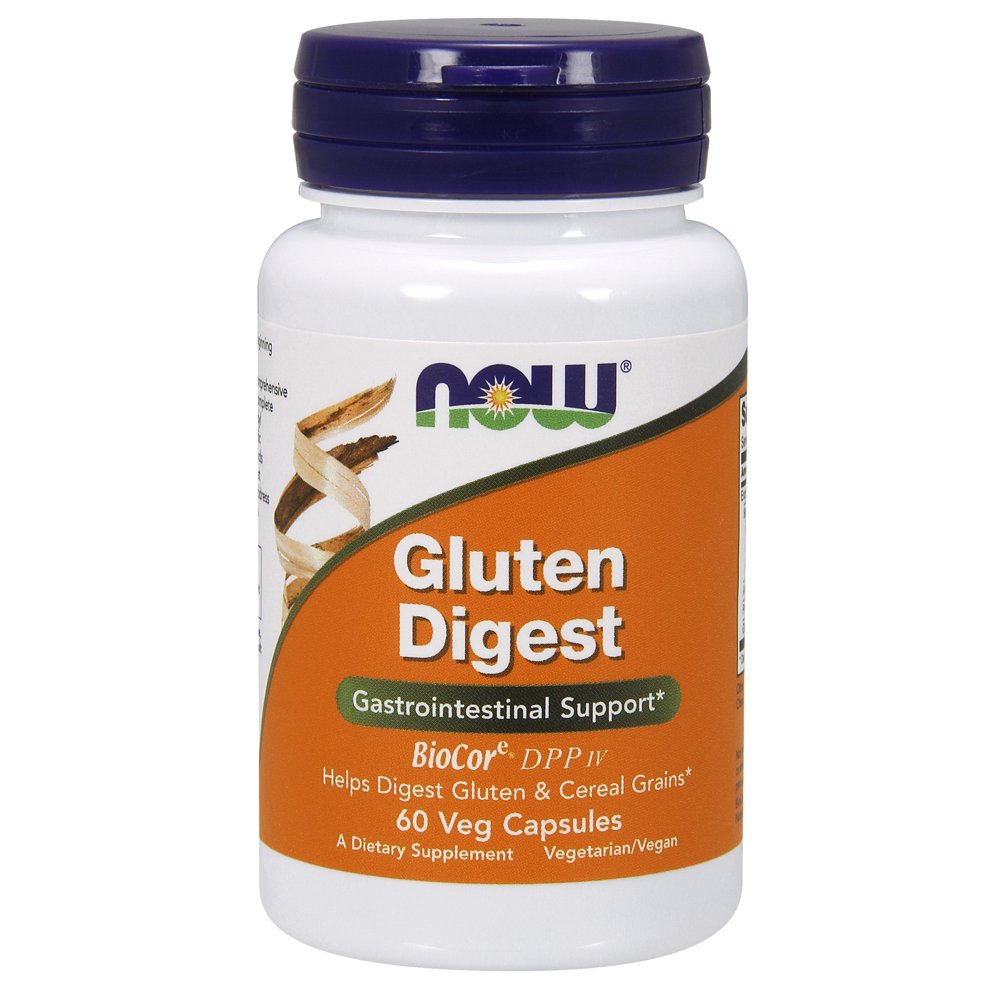 NOW Supplements, Gluten Digest with BioCore®DPP IV, Gastrointestinal