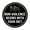 Black, variant on Circle Non Violence Begins With Your Diet Sign (Brushed Silver) - Medium