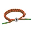 thumbnail image 1 of Pulseras de fútbol de moda Fútbol Muñequera Brazalete Brazalete Wrap Party Favors Beads 15cm-21cm jinwen  Pulsera trenzada, 1 of 8