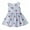 Light blue, variant on Toddler Girls' Dresses Kids Baby Cartoon Strawberry Princess Dresses Summer Clothes for Girls Size 4-5T