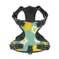 thumbnail image 4 of Picia Lemons Chamomile Flowers And Leaves No-Pull Dog Harness Reflective Front Clip Vest with Handle,Step-in Air Dog Harness,Adjustable 2 Metal Rings 4 Buckles,Easy to Put on & Take Off, 4 of 9