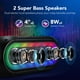 thumbnail image 2 of Máquina de karaoke Delxo con 2 micrófonos inalámbricos Bluetooth, 2 of 9