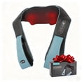 thumbnail image 4 of MARNUR Neck and Shoulder Massager with Heat, 3D Deep Tissue Kneading Shiatsu Massager, Blue, 4 of 12