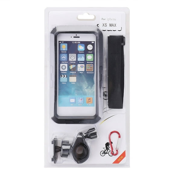Motorcycle Bicycle Phone Holder Stand Bracket Bag for iPhone / Samsung Waterproof Casefor iphoneXS MAX