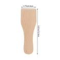 thumbnail image 2 of AURARMLET Small Cake Spatula Beige Wood Cream Control Tool for Restaurant 1Pcs, 2 of 8