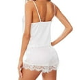 thumbnail image 4 of Ensemble de Pyjama Lingerie Babydoll en Satin et Dentelle pour Femmes, 4 of 4